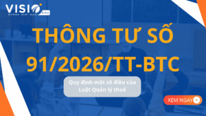 Thông tư số 91/2026/TT-BTC